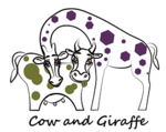 cow and giraffe